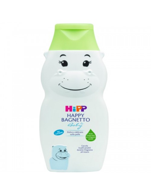 Hipp - BABY HAPPY BAGNETTO IPPOPOTAMO 300 ML - Igiene bimbo