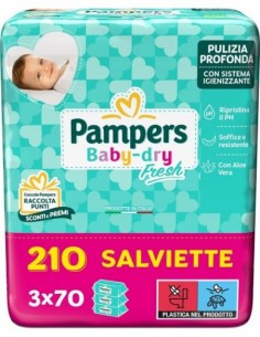 SALVIETTE PAMPERS BABY...