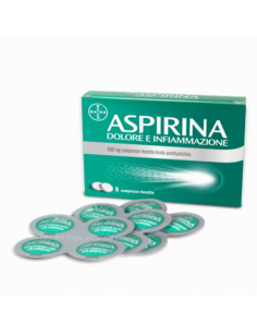 ASPIRINA DOLORE INF*8CPR 500MG